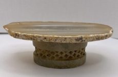 Golden Brown Geode Coffee Table