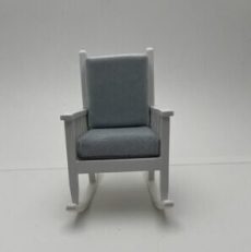 Rocker in White and Blue