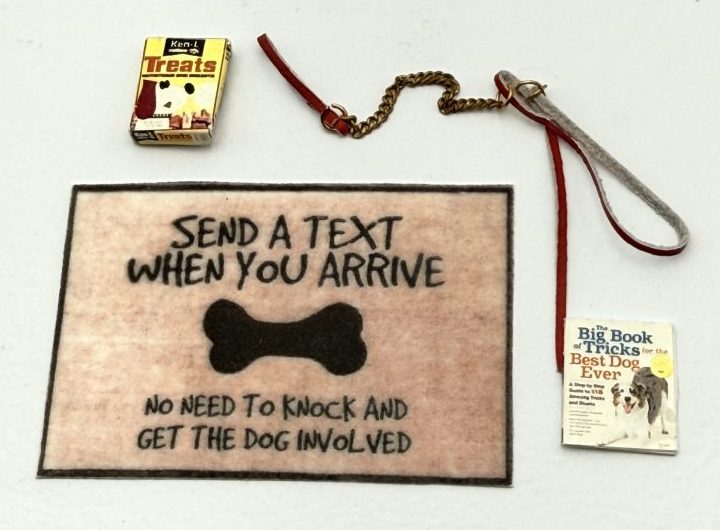 Dog Walking Set and Door Mat - Image 2