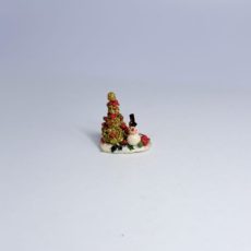 Snowman and Christmas Tree