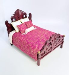 Mahogany Victorian Bed