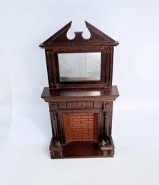 Victorian Fireplace with Mirror