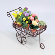 Garden Cart with Flowers