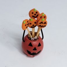 Small Pumpkin with Lollipops